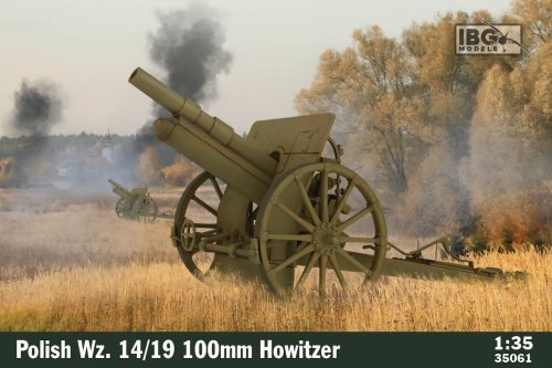 Go to product IBG 35061 - 1:35 Polish Wz. 14/19 100mm Howitzer
