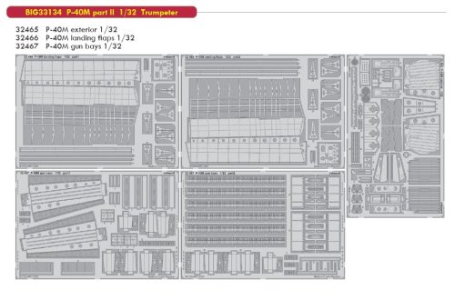Go to product EDUARD BIG33134 - 1:32 P-40M part II