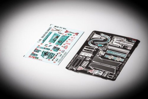 Go to product EDUARD 3DL48026 - 1:48 MiG-21bis - Space 3D Decals + PE