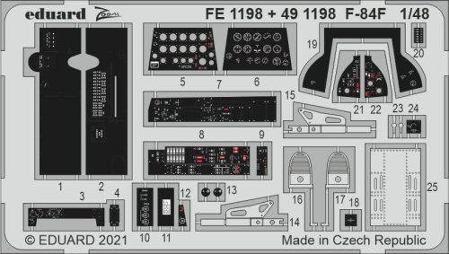 Go to product EDUARD FE1198 - 1:48 F-84F