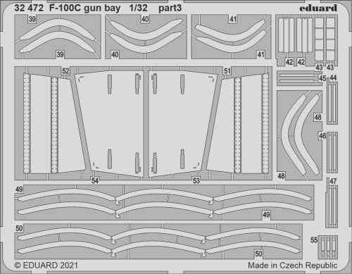 Go to product EDUARD 32472 - 1:32 F-100C gun bay