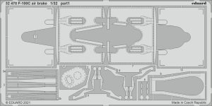 EDUARD 32470 - 1:32 F-100C air brake