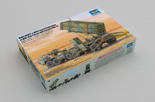 Go to product TRUMPETER 07157 - 1:72 M983 HWMTT & M901 Launching Station of MIM-104F Patriot SAM System PAC-3