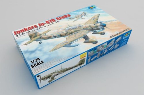 Go to product TRUMPETER 02423 - 1:24 Junkers Ju-87R Stuka