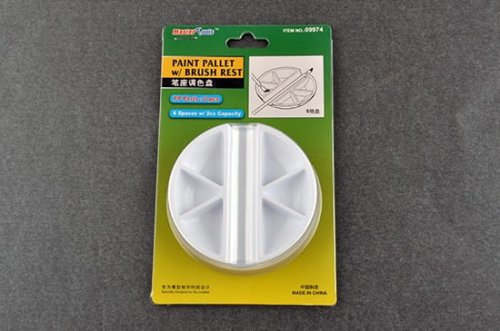 Go to product TRUMPETER 09974 - Plastic palette for model paints.