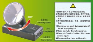 TRUMPETER 09958 - Multicolour LED lamp for exposition lighting