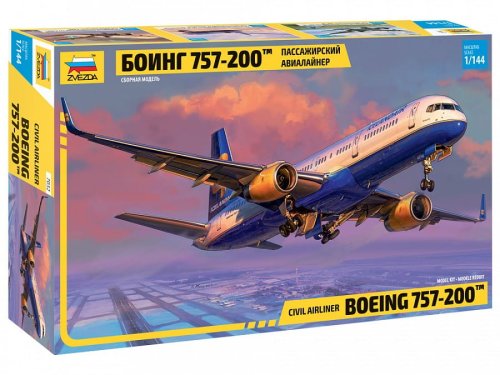 Go to product ZVEZDA 7032 - 1:144 Boeing 757-200 Civil Airliner