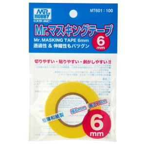 Mr.Hobby MT601 - Mr.Masking Tape - 6 mm