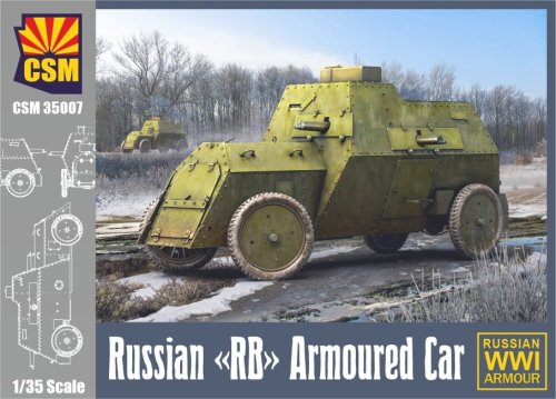 Go to product COPPER STATE MODELS CSM 35007 - 1:35 Russian RB Armoured Car