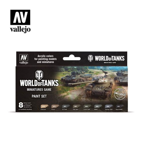 Go to product VALLEJO 70245 - World Of Tanks Miniatures Game Paint Set 8 x 17ml