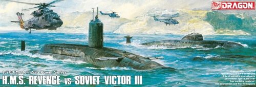 Go to product DRAGON 7007 - 1:700 HMS Revenge vs Soviet Victor III