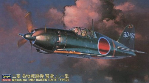 Go to product HASEGAWA JT45 09145 - 1:48 Mitsubishi J2M3 Raiden - Jack Type 21
