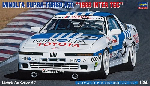 Go to product HASEGAWA HC42 - 1:24 Minolta Supra Turbo A70 1988 Inter Tec
