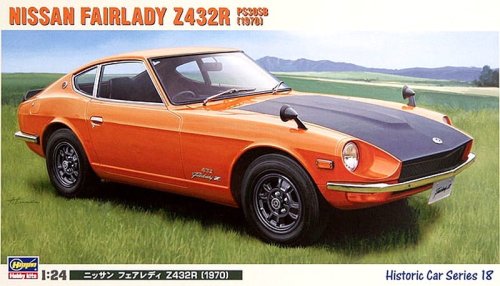 Go to product HASEGAWA HC18 21218 - 1:24 Nissan Fairlady Z432R PS30SB 1970