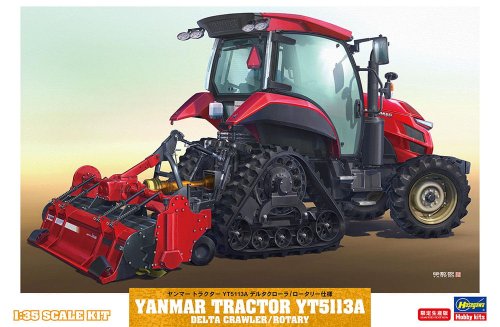 Go to product HASEGAWA 66107 - 1:35 Yanmar Tractor YT5113A Delta Crawler/Rotary