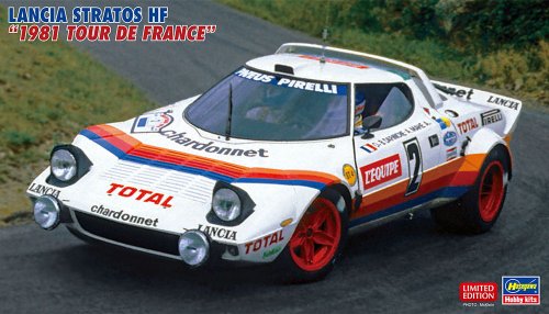 Go to product HASEGAWA 20499 - 1:24 Lancia Stratos HF 1981 Tour De France