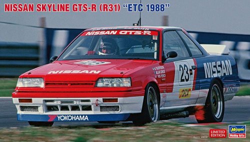 Go to product HASEGAWA 20495 - 1:24 Nissan Skyline GTS-R (R31) ETC 1988
