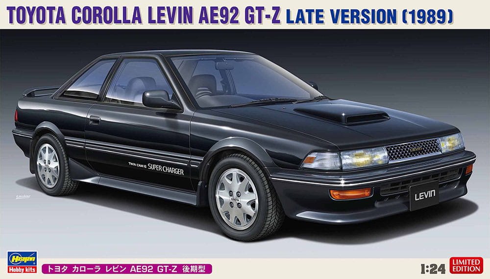 HASEGAWA 20486 - 1:24 Toyota Corolla Levin AE92 GT-Z Late Version