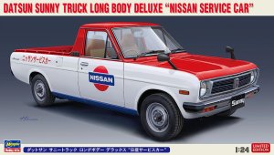 HASEGAWA 20482 - 1:24 Datsun Sunny Truck Long Body Deluxe Nissan Service Car