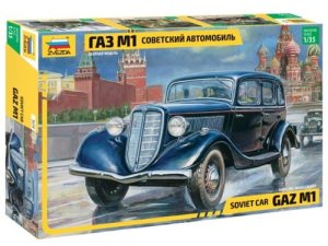ZVEZDA 3634 - 1:35 GAZ M1 Soviet car