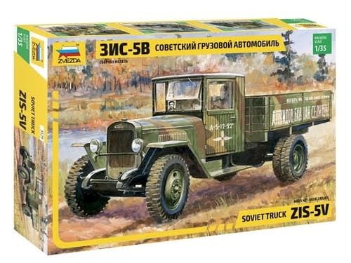 Go to product ZVEZDA 3529 - 1:35 Soviet Truck ZIS-5