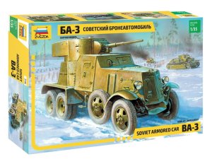 ZVEZDA 3546 - 1:35 BA-3 Soviet Armored Car mod.1934