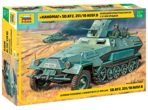 ZVEZDA 3588 - 1:35 Sd.Kfz. 251/10 with 37mm Gun