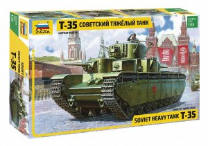 ZVEZDA 3667 - 1:35 Soviet Heavy Tank T-35
