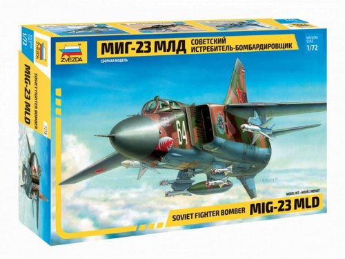 Go to product ZVEZDA 7218 - 1:72 MiG-23MLD