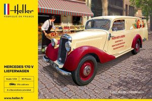 HELLER 80736 - 1:24 Mercedes 170V Lieferwagen