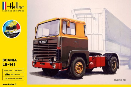 Go to product HELLER 56773 - 1:24 Scania LB-141 - Starter Kit