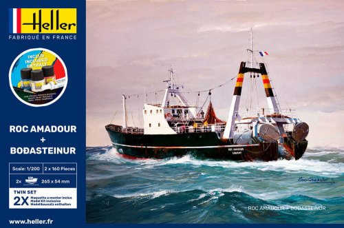 Go to product HELLER 55608 - 1:200 Roc Amadour + Bodasteinur - Starter Kit Twinset