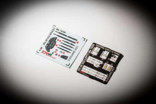 Go to product EDUARD 3DL48032 - 1:48 Me 163B - Space 3D Decals + PE