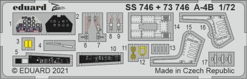 Go to product EDUARD SS746 - 1:72 A-4B