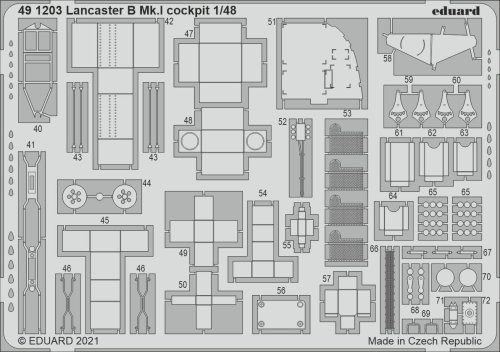 Go to product EDUARD 491203 - 1:48 Lancaster B Mk.I cockpit