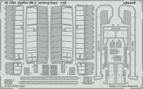 Go to product EDUARD 481065 - 1:48 Spitfire Mk.V landing flaps