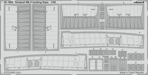 Go to product EDUARD 481064 - 1:48 Tempest Mk.II landing flaps