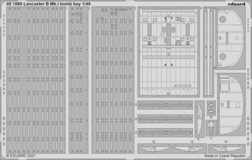 Go to product EDUARD 481060 - 1:48 Lancaster B Mk.I bomb bay