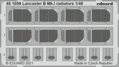 Go to product EDUARD 481059 - 1:48 Lancaster B Mk.I radiators