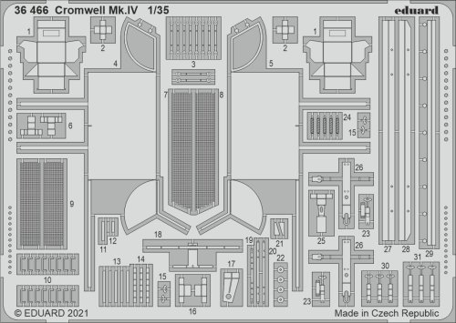 Go to product EDUARD 36466 - 1:35 Cromwell Mk.IV