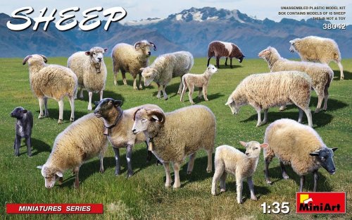 Go to product MINIART 38042 - 1:35 Sheep