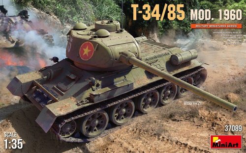 Go to product MINIART 37089 - 1:35 T-34/85 Mod. 1960
