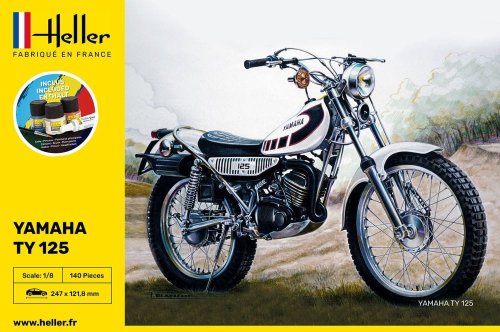 Go to product HELLER 56902 - 1:8 Yamaha TY 125 with paints