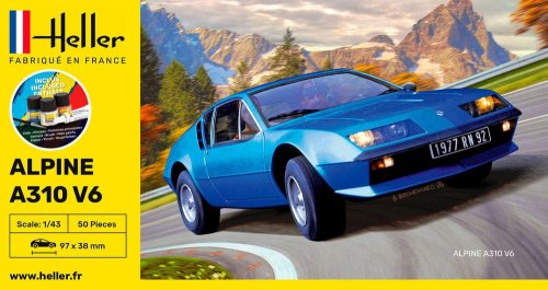 Go to product HELLER 56146 - 1:43 Alpine A310 V6 with paints