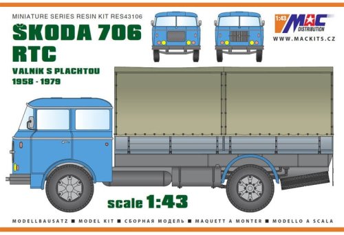 Go to product MAC 43106 - 1:43 Skoda 706 RTC