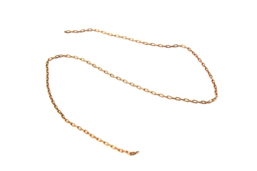 Go to product CMK H1015 - Brass chain 2,0mm x 1,2mm, length: 30 cm