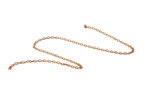 Go to product CMK H1014 - Brass chain 2,2mm x 1,8mm, length: 30 cm