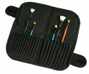 RENESANS CHBD01 -Stiffened paintbrush case with velcro straps.