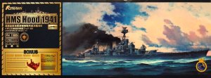 FLYHAWK 1160S - 1:700 HMS Hood 1941 - Deluxe Edition