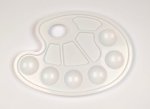 RENESANS CHPP17 - Plastic palette owalna mała 16,5x23,5 cm